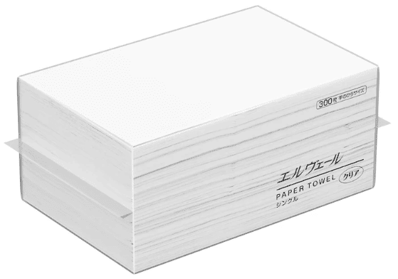 【大王製紙】ｴﾙｳﾞｪｰﾙ ｸﾘｱ 手のひらサイズ 300枚×20個