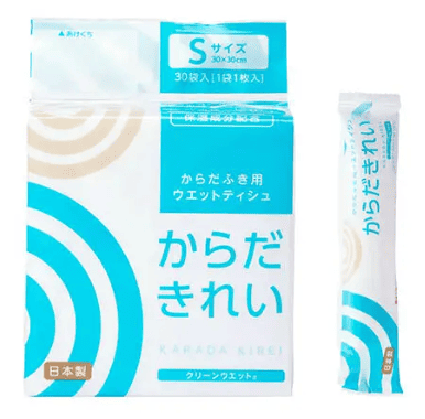 【トーヨ】ｸﾘｰﾝｳｴｯﾄ からだきれい S 30本×12袋