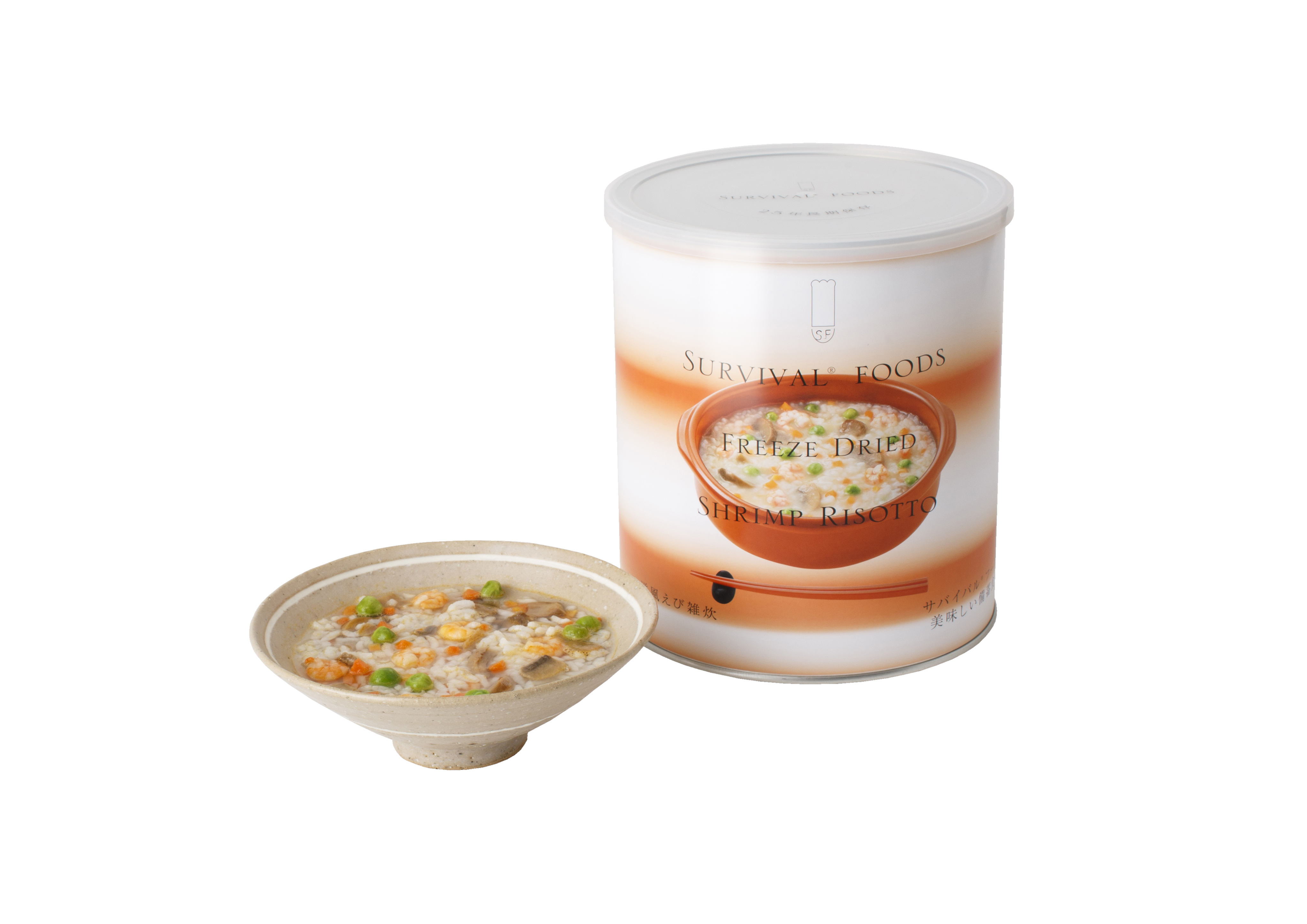 【サバイバルフーズ】小缶　洋風えび雑炊　＃２ＳＲ