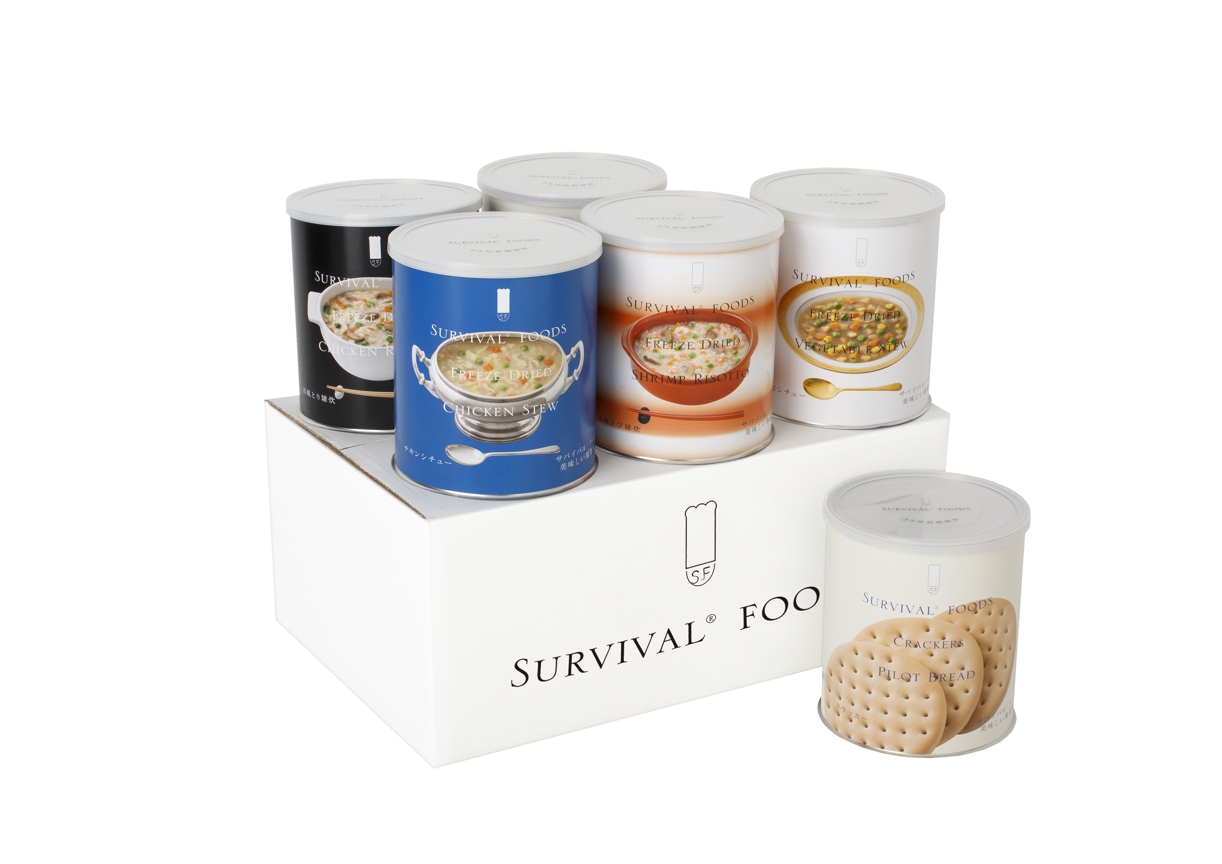 【サバイバルフーズ】小缶　バラエティーセット（5メニューｾｯﾄ）