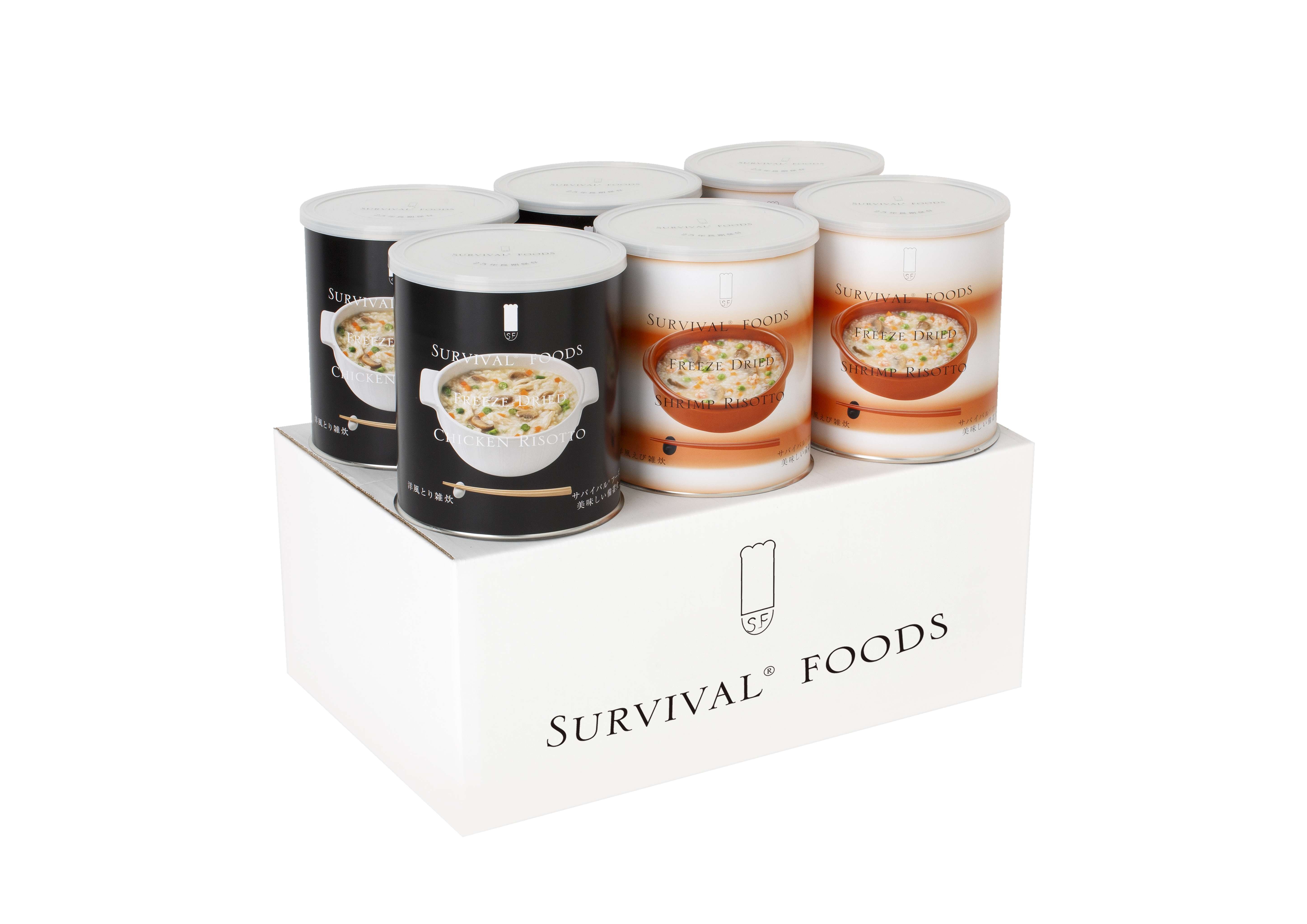 【サバイバルフーズ】大缶　バラエティーセット（雑炊）