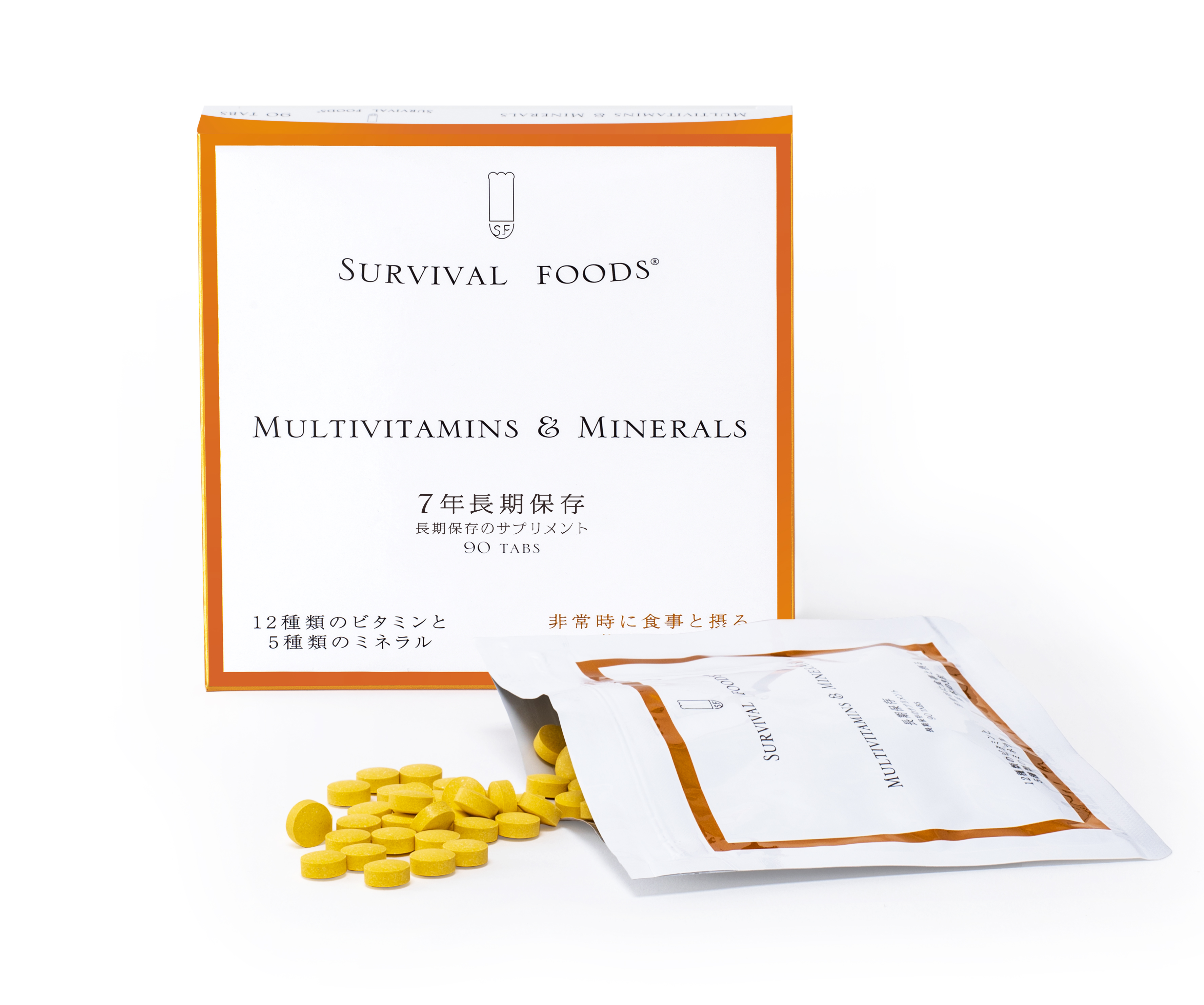【サバイバルフーズ】サプリメント　マルチビタミン＆ミネラル　※10箱販売になります。
