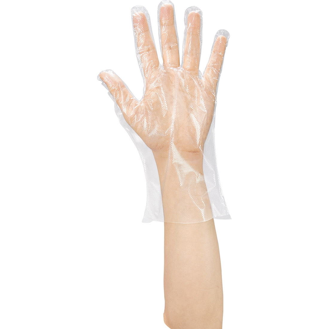 【サラヤ】★ケース販売　エンボス手袋ＰＥクリア２００枚入（1ケース20箱入り）